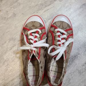 Like new Coach (Barrett) sneakers - size 7